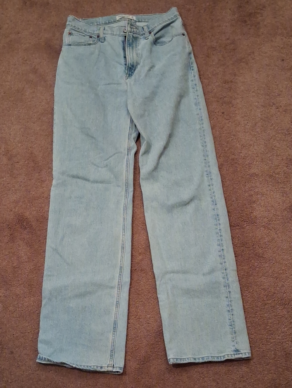 Abercrombie & Fitch Light Blue High-Rise Women's Jeans